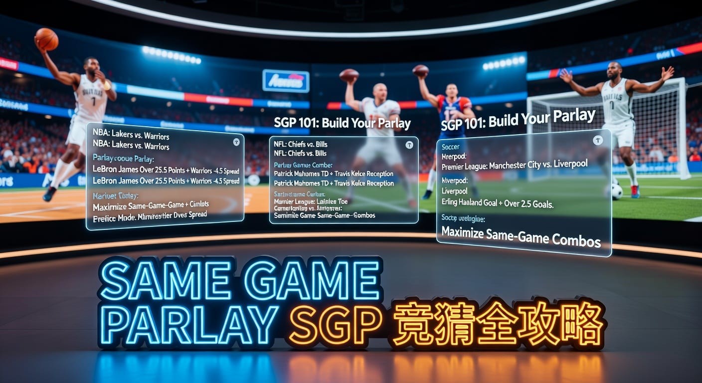 same game parlay SGP：组合投注实战解析与风险控制
