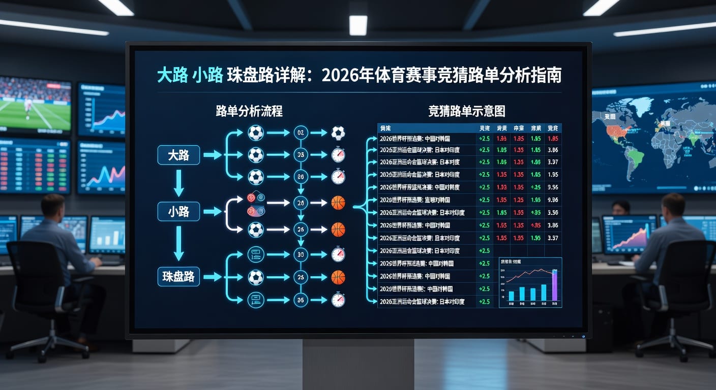 大路 小路 珠盘路：2026年走势与节奏解读