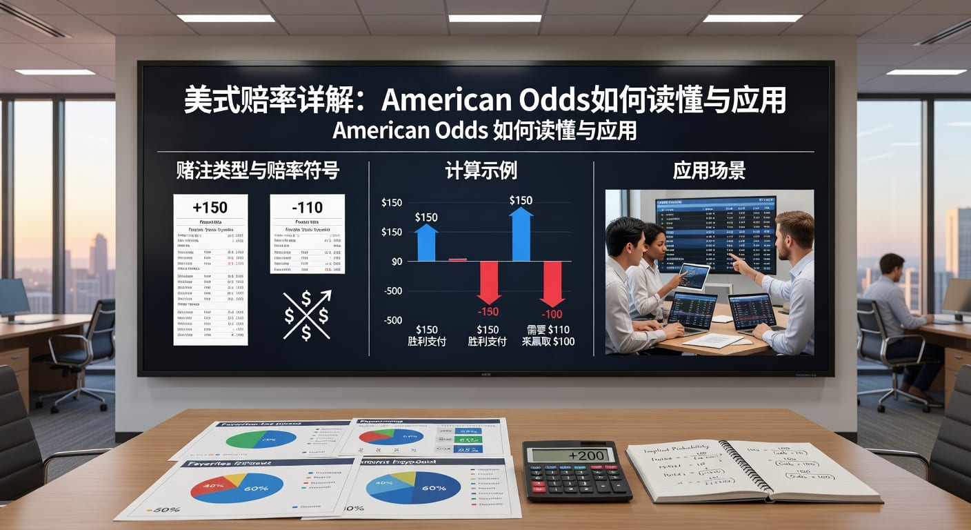 美式赔率 american odds 计算与转换实战指南